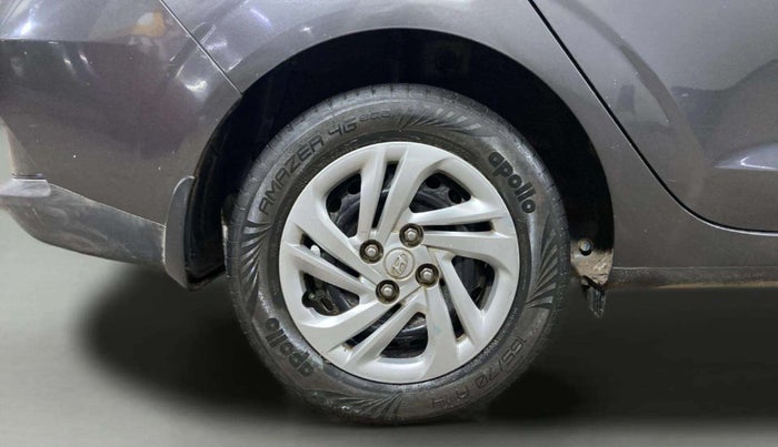 2022 Hyundai AURA S 1.2 CNG, CNG, Manual, 64,439 km, Right Rear Wheel