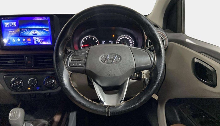 2022 Hyundai AURA S 1.2 CNG, CNG, Manual, 64,439 km, Steering Wheel Close Up