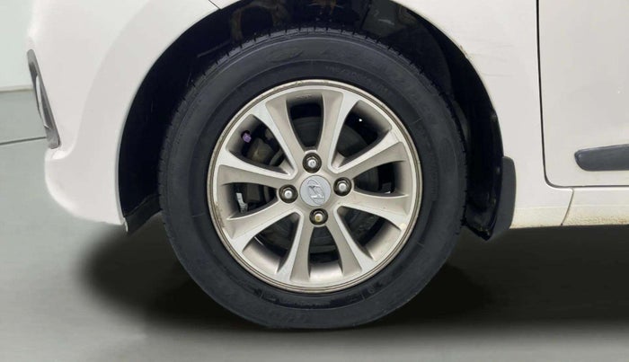 2016 Hyundai Grand i10 ASTA AT 1.2 KAPPA VTVT, CNG, Automatic, 75,512 km, Left Front Wheel