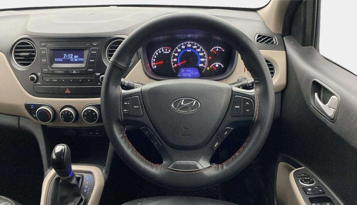 2016 Hyundai Grand i10 ASTA AT 1.2 KAPPA VTVT, CNG, Automatic, 75,512 km, Steering Wheel Close Up