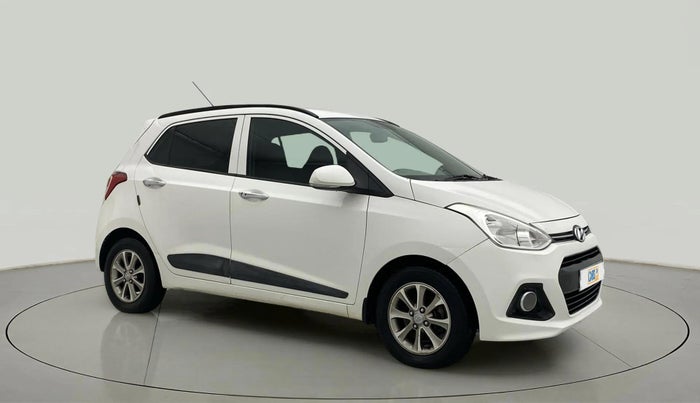 2016 Hyundai Grand i10 ASTA AT 1.2 KAPPA VTVT, CNG, Automatic, 75,512 km, Right Front Diagonal