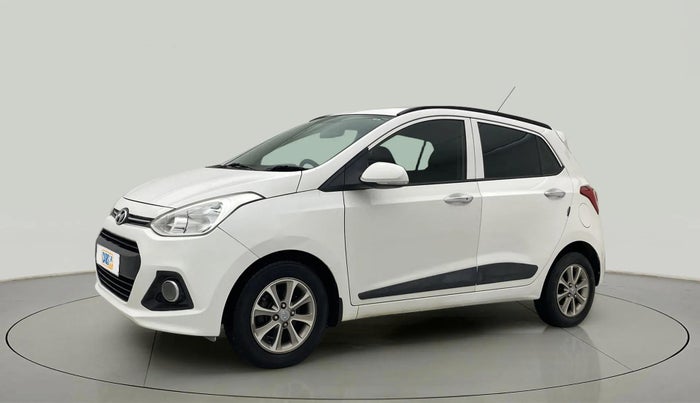 2016 Hyundai Grand i10 ASTA AT 1.2 KAPPA VTVT, CNG, Automatic, 75,512 km, Left Front Diagonal