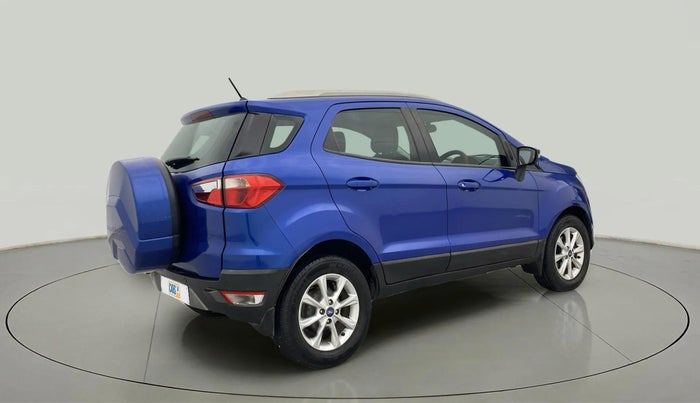 2018 Ford Ecosport TITANIUM 1.5L DIESEL, Diesel, Manual, 1,02,515 km, Right Back Diagonal