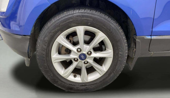 2018 Ford Ecosport TITANIUM 1.5L DIESEL, Diesel, Manual, 1,02,515 km, Left Front Wheel