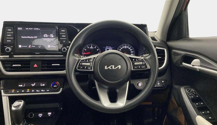 2022 KIA SELTOS HTK PLUS 1.5 IMT, Petrol, Manual, 17,357 km, Steering Wheel Close Up
