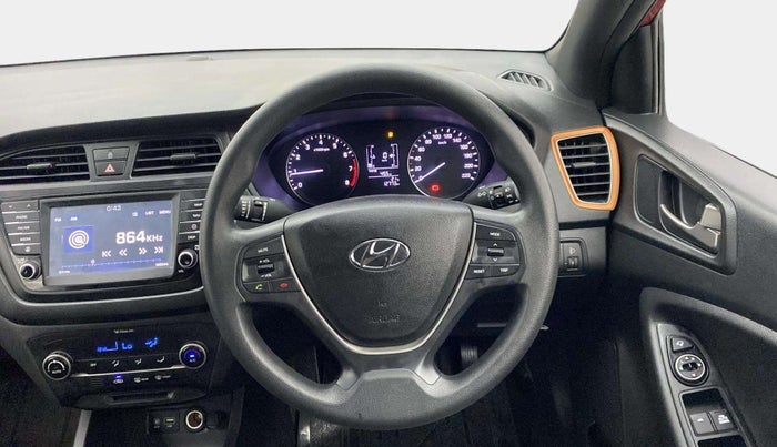 2017 Hyundai Elite i20 ASTA 1.2 DUAL TONE, Petrol, Manual, 12,728 km, Steering Wheel Close Up