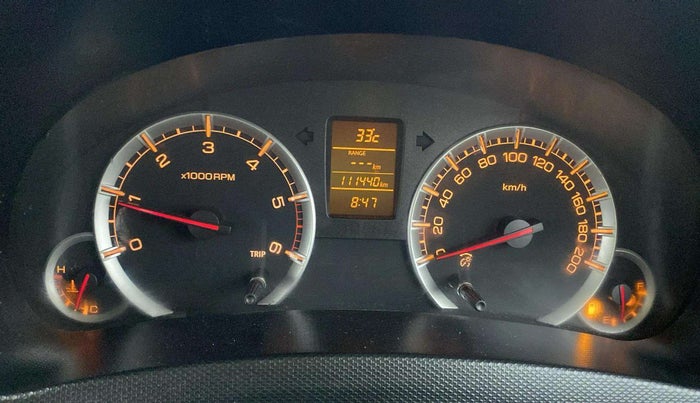 2013 Maruti Swift ZDI, Diesel, Manual, 1,11,435 km, Odometer Image