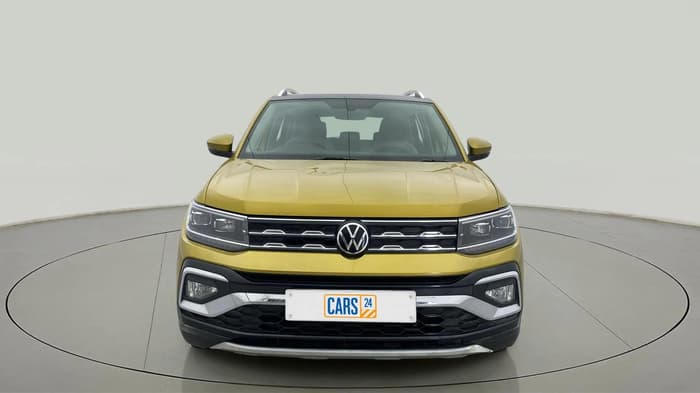 2021 Volkswagen TAIGUN TOPLINE 1.0 TSI AT, Petrol, Automatic, 49,885 km, Front