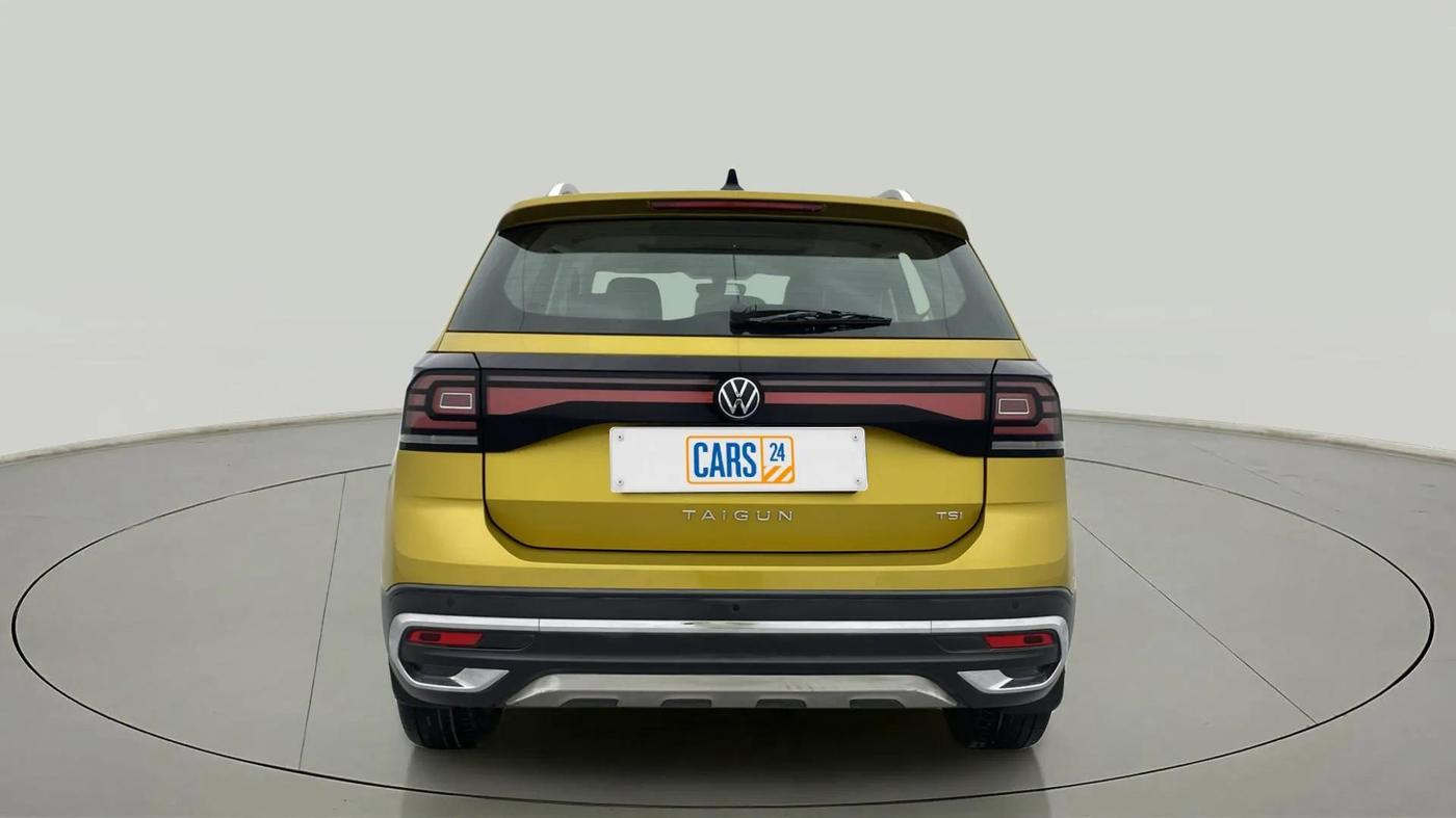 2021 Volkswagen TAIGUN TOPLINE 1.0 TSI AT, Petrol, Automatic, 49,885 km, Back/Rear