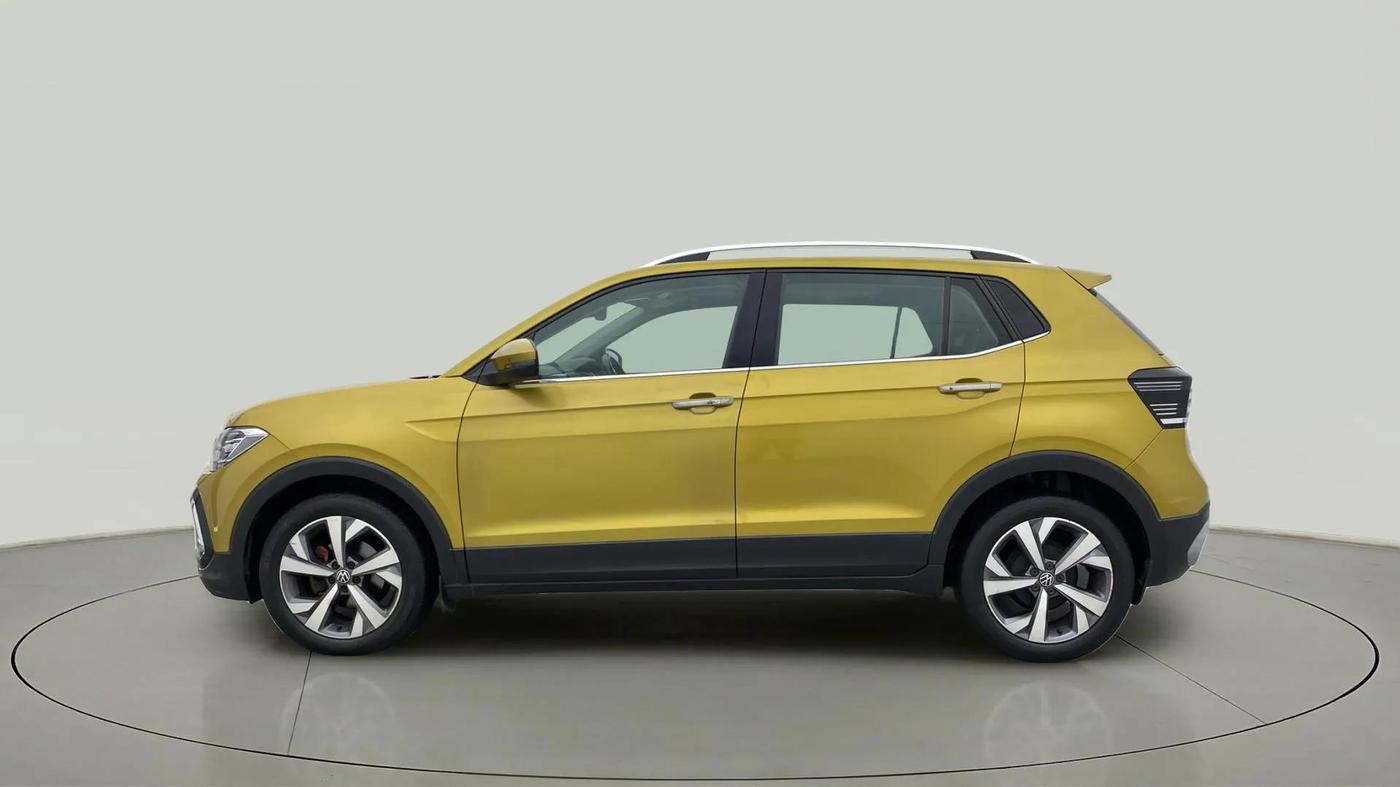 2021 Volkswagen TAIGUN TOPLINE 1.0 TSI AT, Petrol, Automatic, 49,885 km, Left Side