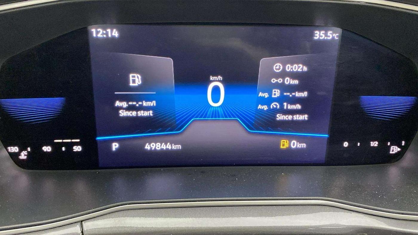 2021 Volkswagen TAIGUN TOPLINE 1.0 TSI AT, Petrol, Automatic, 49,885 km, Odometer Image