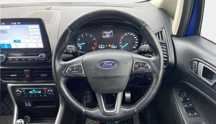 2017 Ford Ecosport TITANIUM 1.5L PETROL, Petrol, Manual, 70,426 km, Steering Wheel Close Up