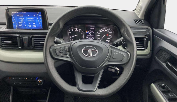 2023 Tata PUNCH ADVENTURE AMT, Petrol, Automatic, 17,819 km, Steering Wheel Close Up