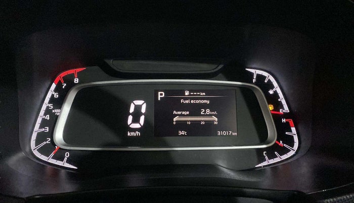 2020 KIA SONET GTX PLUS 1.0 DCT, Petrol, Automatic, 30,999 km, Odometer Image