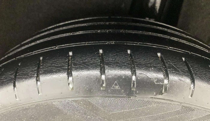 2018 Maruti Baleno ALPHA CVT PETROL 1.2, Petrol, Automatic, 55,057 km, Left Rear Tyre Tread