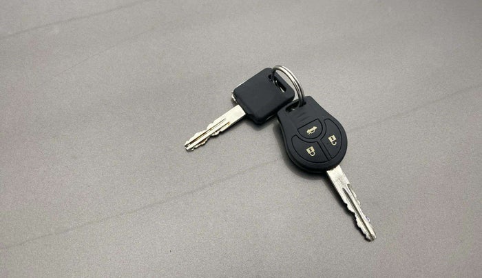 2012 Nissan Sunny XL DIESEL, Diesel, Manual, 1,16,242 km, Key Close Up