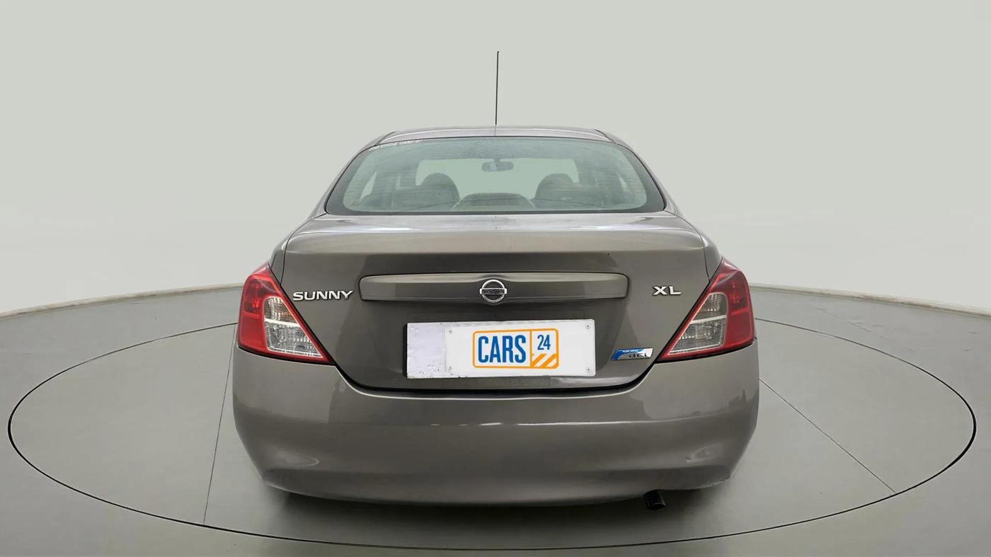 2012 Nissan Sunny XL DIESEL, Diesel, Manual, 1,16,242 km, Back/Rear