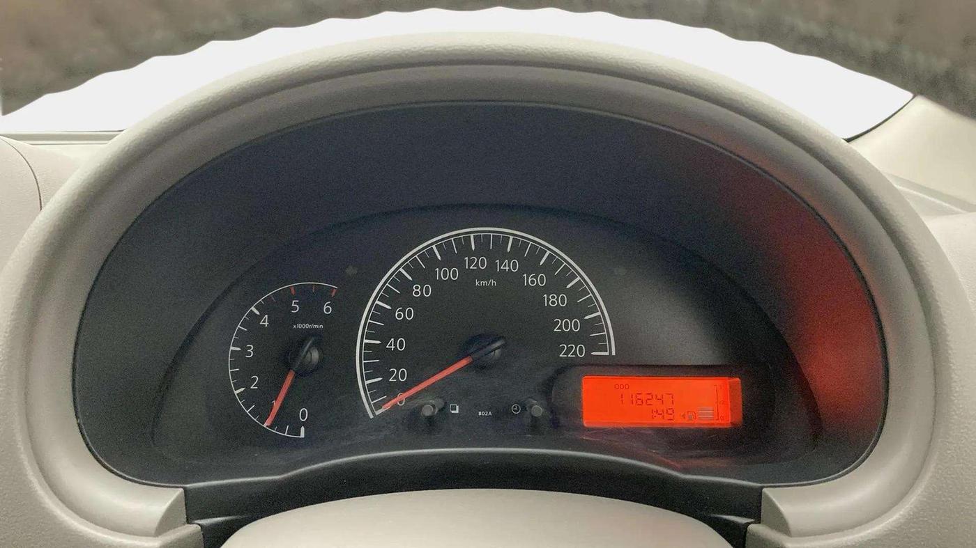 2012 Nissan Sunny XL DIESEL, Diesel, Manual, 1,16,242 km, Odometer Image