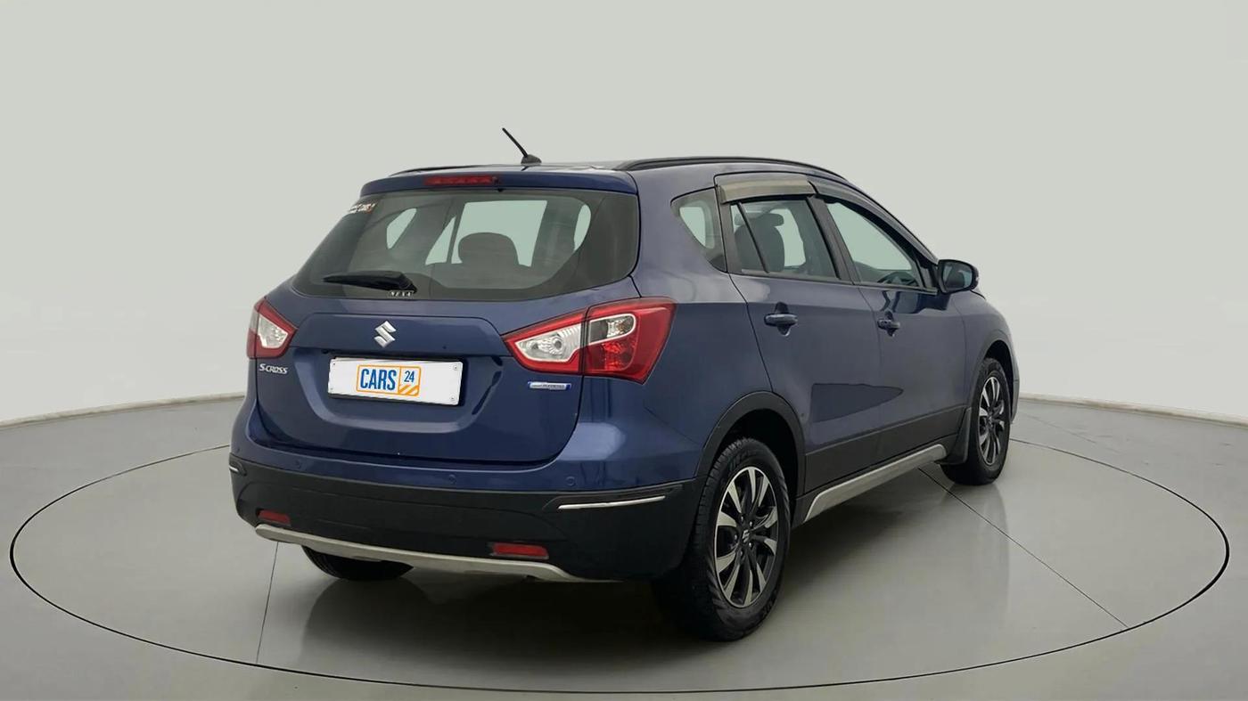 2021 Maruti S Cross ZETA 1.5, Petrol, Manual, 76,840 km, Right Back Diagonal