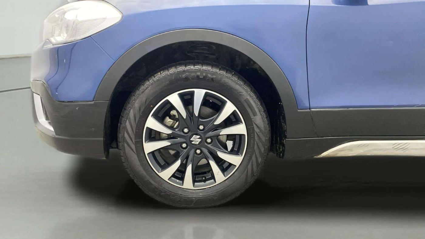 2021 Maruti S Cross ZETA 1.5, Petrol, Manual, 76,840 km, Left Front Wheel