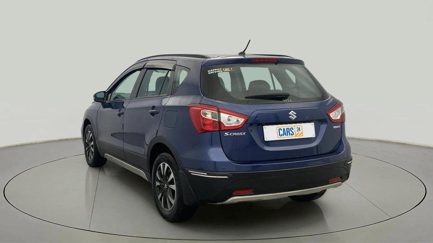 2021 Maruti S Cross ZETA 1.5, Petrol, Manual, 76,840 km, Left Back Diagonal