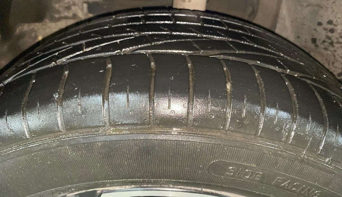 2021 Tata NEXON XZA PLUS SUNROOF PETROL, Petrol, Automatic, 81,822 km, Left Front Tyre Tread