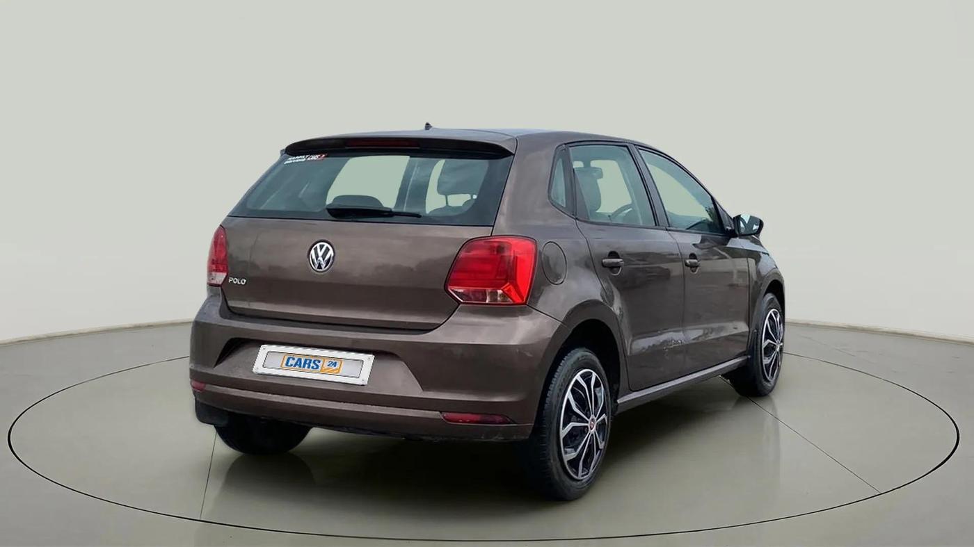 2018 Volkswagen Polo COMFORTLINE 1.0L MPI, Petrol, Manual, 79,703 km, Right Back Diagonal