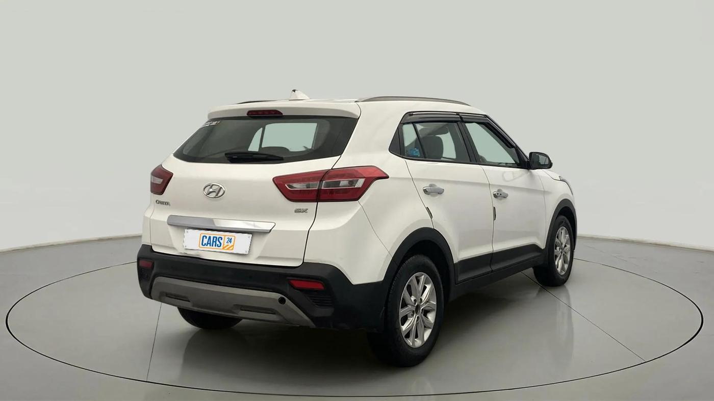 2019 Hyundai Creta SX 1.6 PETROL, Petrol, Manual, 48,460 km, Right Back Diagonal