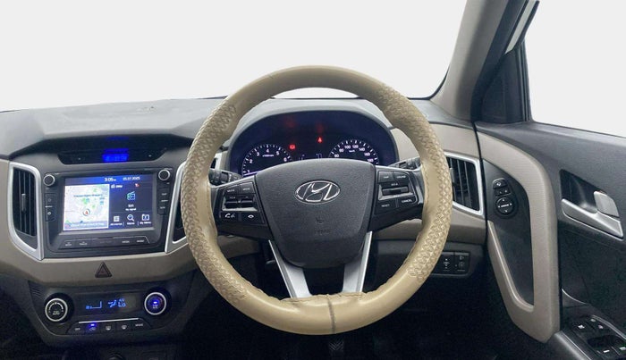 2019 Hyundai Creta SX 1.6 PETROL, Petrol, Manual, 48,460 km, Steering Wheel Close Up