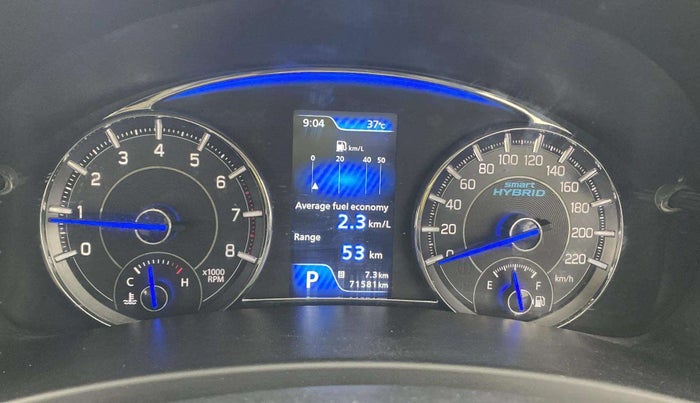2019 Maruti Ciaz ALPHA  AT 1.5 SHVS PETROL, Petrol, Automatic, 71,585 km, Odometer Image