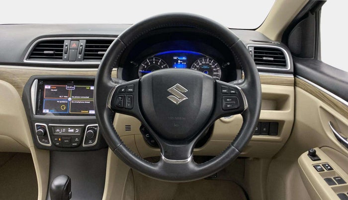 2019 Maruti Ciaz ALPHA  AT 1.5 SHVS PETROL, Petrol, Automatic, 71,585 km, Steering Wheel Close Up
