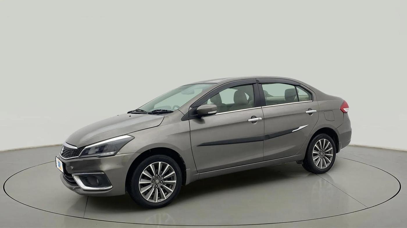 2019 Maruti Ciaz ALPHA  AT 1.5 SHVS PETROL, Petrol, Automatic, 71,585 km, Left Front Diagonal
