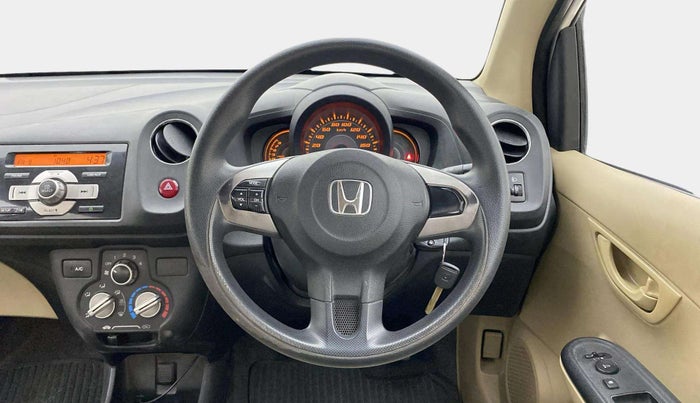 2014 Honda Amaze 1.2L I-VTEC S, Petrol, Manual, 49,342 km, Steering Wheel Close Up