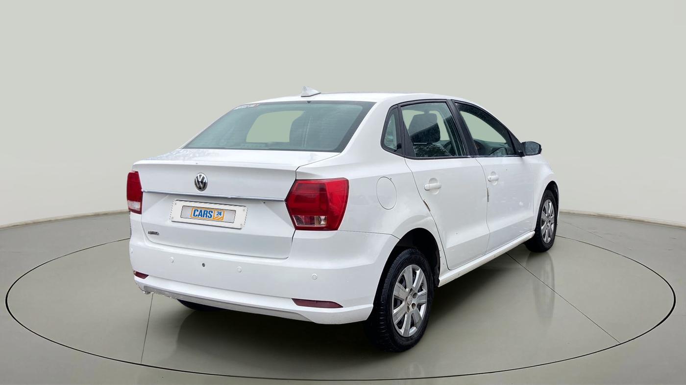 2017 Volkswagen Ameo TRENDLINE 1.2L, Petrol, Manual, 83,948 km, Right Back Diagonal