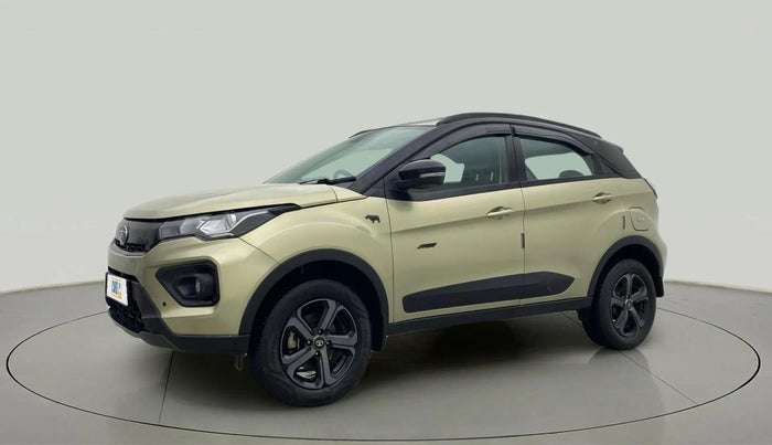 2023 Tata NEXON XZA PLUS LUX SUNROOF KAZIRANGA PETROL, Petrol, Automatic, 39,852 km, Left Front Diagonal