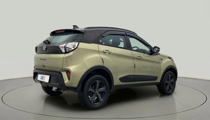 2023 Tata NEXON XZA PLUS LUX SUNROOF KAZIRANGA PETROL, Petrol, Automatic, 39,852 km, Right Back Diagonal
