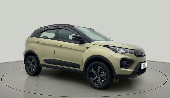 2023 Tata NEXON XZA PLUS LUX SUNROOF KAZIRANGA PETROL, Petrol, Automatic, 39,852 km, Right Front Diagonal