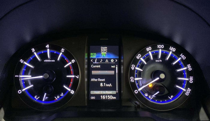 2022 Toyota Innova Crysta 2.7 ZX AT 7 STR, Petrol, Automatic, 16,086 km, Odometer Image