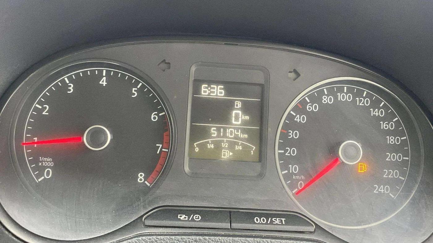 2019 Volkswagen Polo COMFORTLINE 1.0L MPI, Petrol, Manual, 51,217 km, Odometer Image