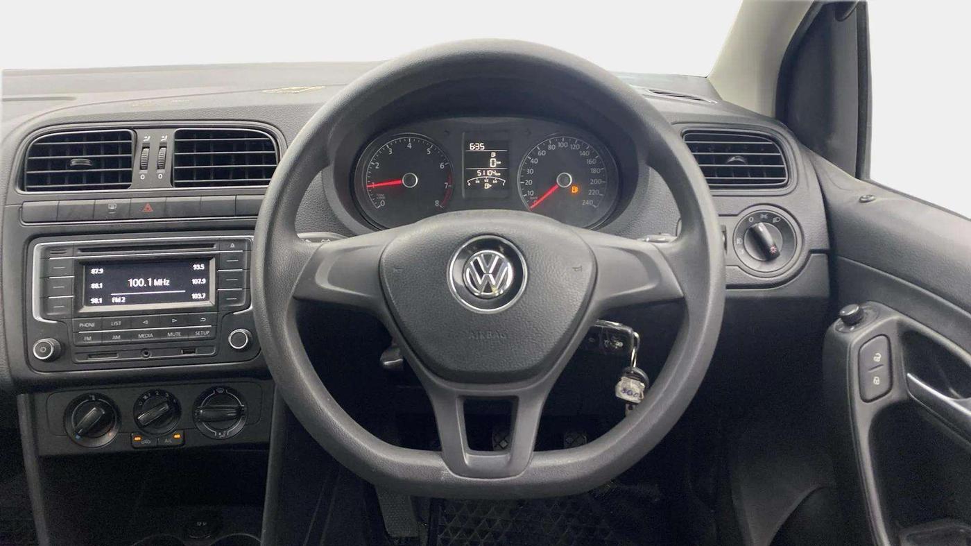 2019 Volkswagen Polo COMFORTLINE 1.0L MPI, Petrol, Manual, 51,217 km, Steering Wheel Close Up