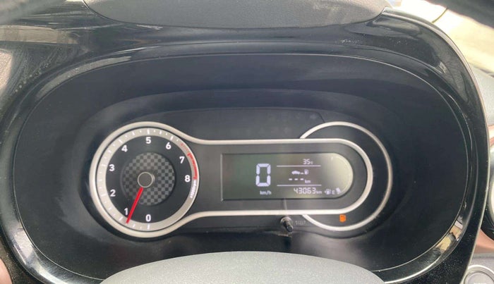 2021 Hyundai AURA SX 1.2 (O), Petrol, Manual, 43,059 km, Odometer Image