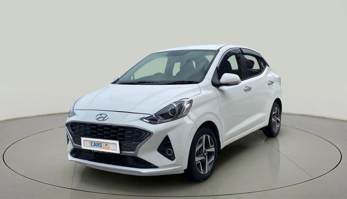 2021 Hyundai AURA SX 1.2 (O), Petrol, Manual, 43,059 km, Left Front Diagonal