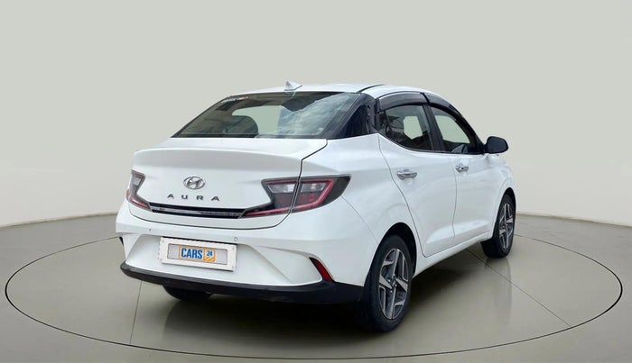 2021 Hyundai AURA SX 1.2 (O), Petrol, Manual, 43,059 km, Right Back Diagonal