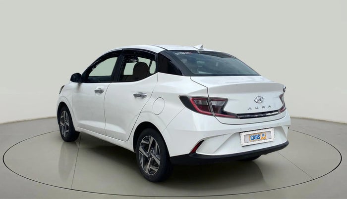 2021 Hyundai AURA SX 1.2 (O), Petrol, Manual, 43,059 km, Left Back Diagonal