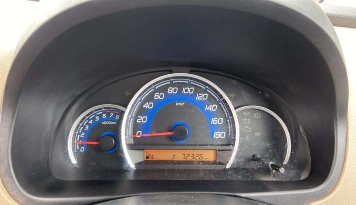 2017 Maruti Wagon R 1.0 VXI, Petrol, Manual, 72,313 km, Odometer Image