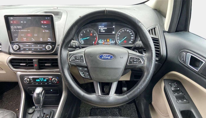 2020 Ford Ecosport TITANIUM + 1.5L PETROL AT, Petrol, Automatic, 77,665 km, Steering Wheel Close Up