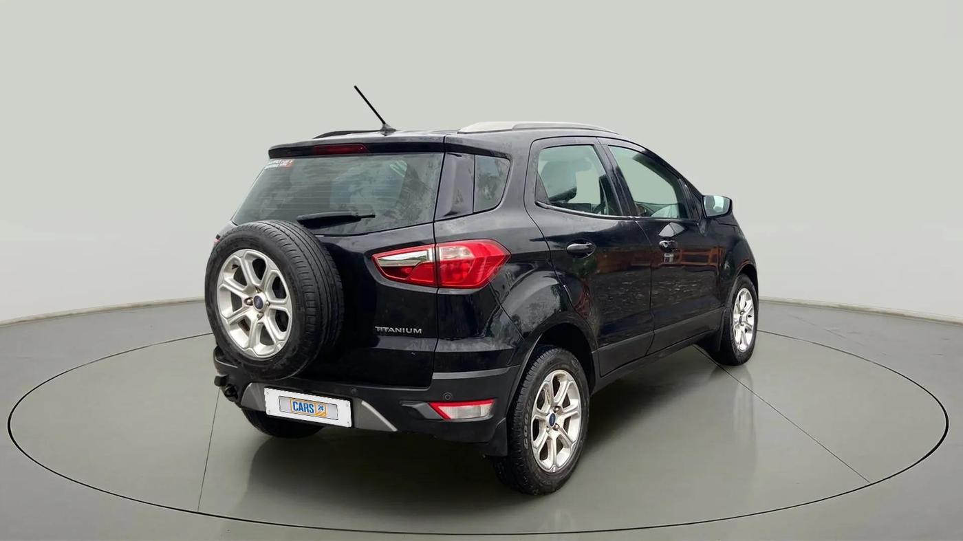 2020 Ford Ecosport TITANIUM + 1.5L PETROL AT, Petrol, Automatic, 77,665 km, Right Back Diagonal