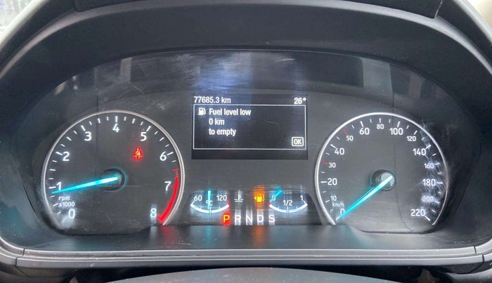 2020 Ford Ecosport TITANIUM + 1.5L PETROL AT, Petrol, Automatic, 77,665 km, Odometer Image