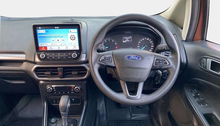 2018 Ford Ecosport TREND + 1.5L PETROL AT, Petrol, Automatic, 26,959 km, Steering Wheel Close Up