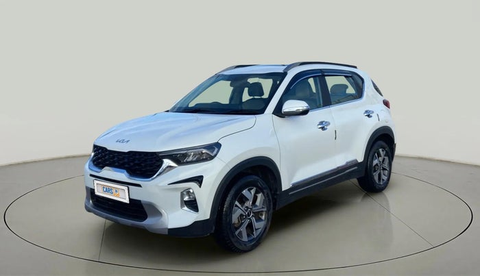 2022 KIA SONET HTX 1.0 IMT, Petrol, Manual, 24,103 km, Left Front Diagonal